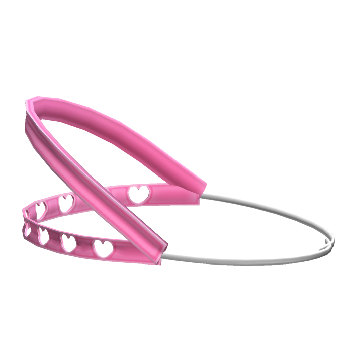 ♡ cute kawaii braces headgear in hot pink