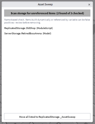 AssetSweep preview 1