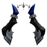 Blue & Silver Genesis Horns