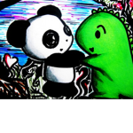 Panda Dino # 4 life