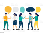 Random conversation group