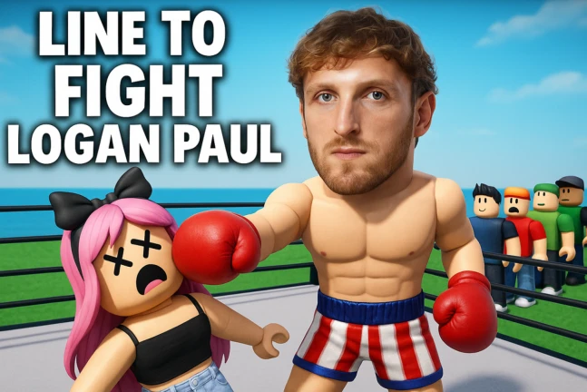 [FREE UGC] Line To Fight Logan Paul (SALE)