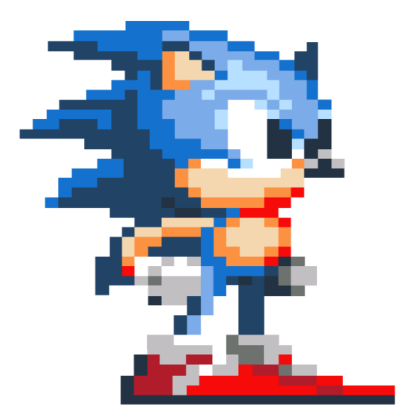 pixel sonic stand animation Roblox decal
