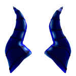 Blue Metal Horns