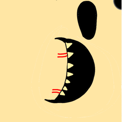 Lord x sonic for the cartoon bunny mouth Roblox decal