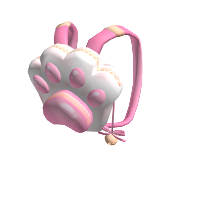 Cute Paw Backpack 3.0 Roblox item