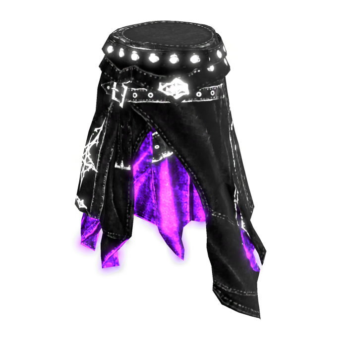 [EMISSIVE] Cyber - Goth Purple Skirt - Pants