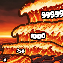 SURVIVE THE LAVA WITH BRAINROTS icon