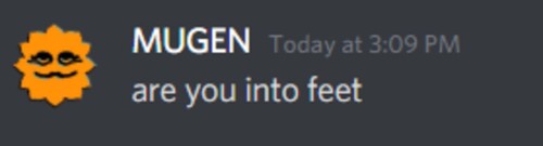 are you into feet