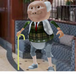 -old crusty retirement home-