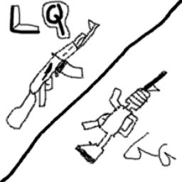 Bad quality free for all gun game