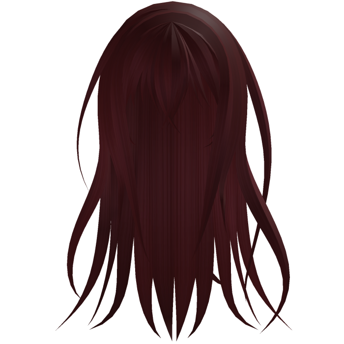 ♡: red yuki cross long hair