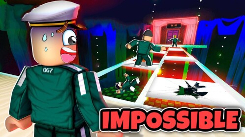 Impossible Glass Bridge Obby!