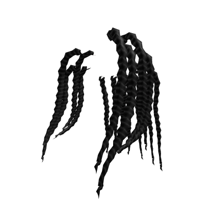 Long Twists Extensions 2/2 [Black] Roblox item