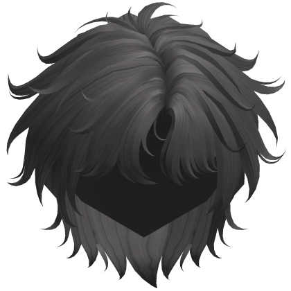 Gray Fluffy Messy Korean Idol Hair