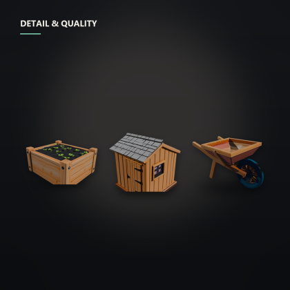 Cozy Garden & Farm Plot Kit preview 1