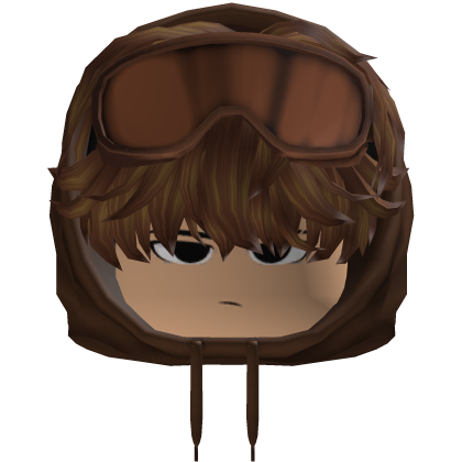 Nonchalant Emo Boy w Brown Hair Roblox item