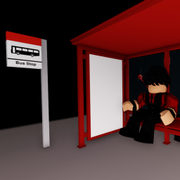bus stop.