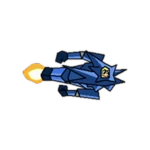 Unused Blue Cyborg