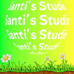 Santi’s studio