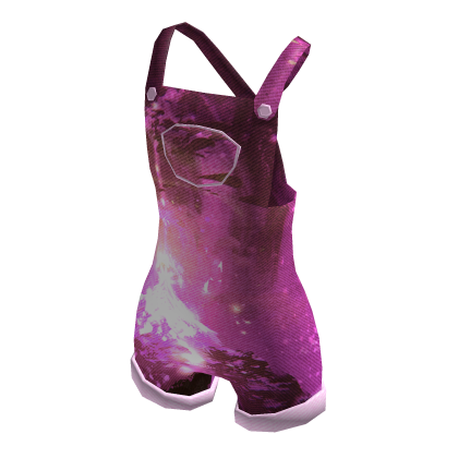 Painted Overalls - Pink thumbnail