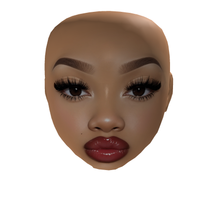 Baddie Latina Makeup Red Lips Roblox item