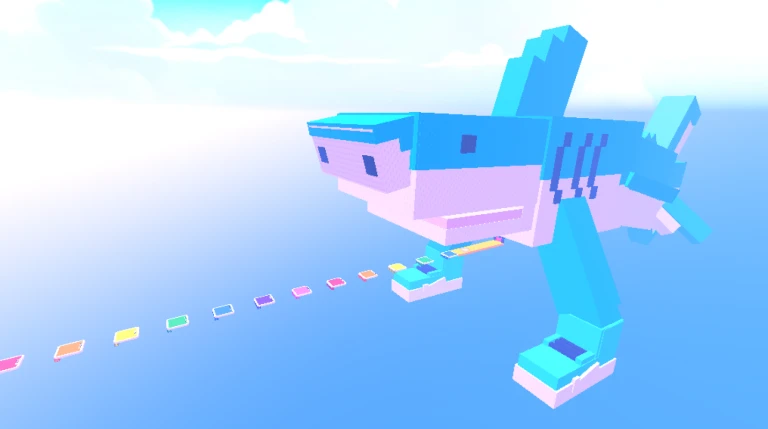 長いジャンプでブレーノートに!