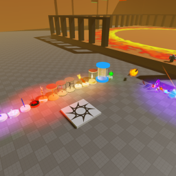 Cool sword fighting