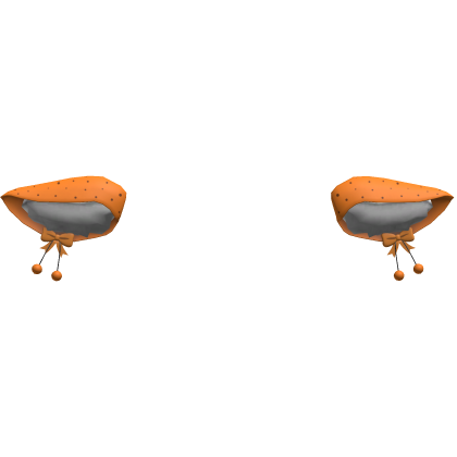 orange christmas fawn ears