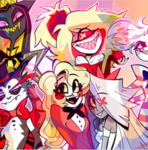 -+. Hazbin Hotel + Helluva Boss -+.