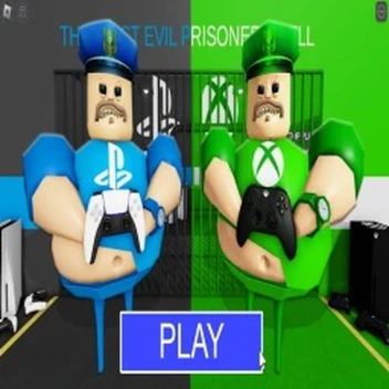 PLAYSTATION VS XBOX BARRY'S PRISON RUN!
