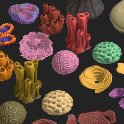 Realistic Coral Pack
