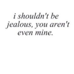 jealousy. [BETA]