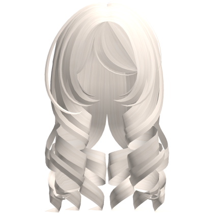 cute long curly princess doll hair in beige