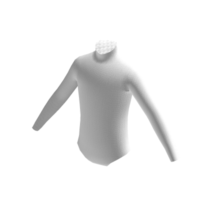 White Turtle Neck Bodysuit w/ Back Heart Cutout thumbnail