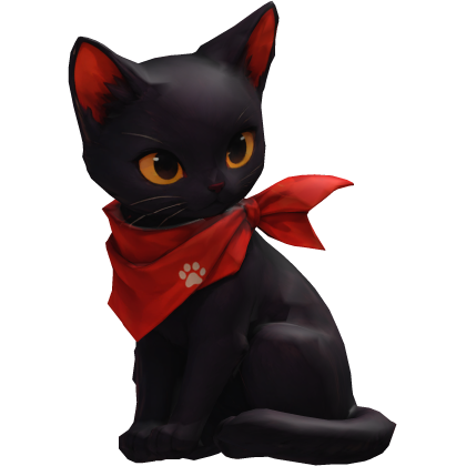 Kitten Chilling on Head Roblox item