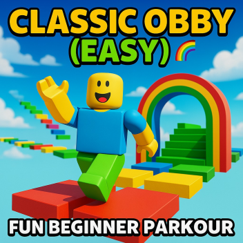 Classic Obby (EASY) 🌈 | Fun Beginner Parkour