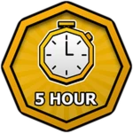 5 HOUR Roblox badge thumbnail
