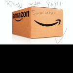 Get delivered in a amazon box simulator