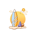 Surfs up dude