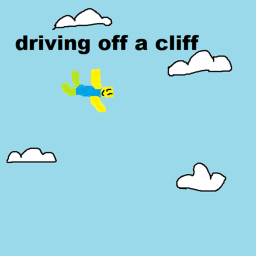 driving off a cliff simulator