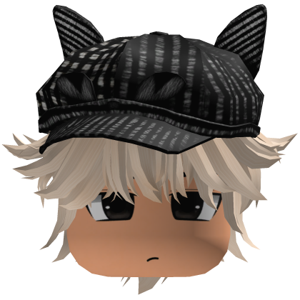 Messy Fluffy Emo Y2K Boy Hair VKAI blonde CAT