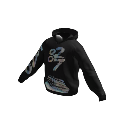 0207 Holographic Print Hoodie thumbnail
