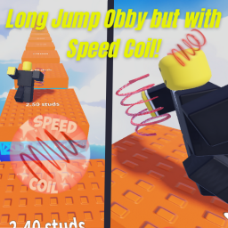 🏃💨 Long Jump Obby but with Speed Coil!