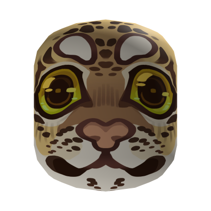 Clouded Leopard Face [ALT] Roblox item