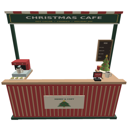 Christmas Cafe Stand