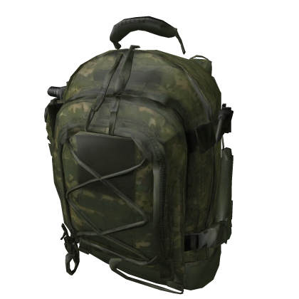 Green Military Camo Backpack Roblox item