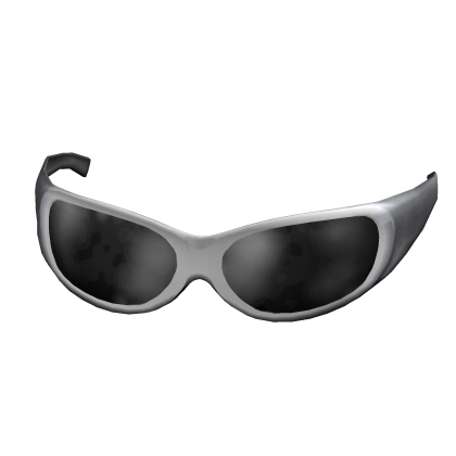 Silver Glasses Y2K