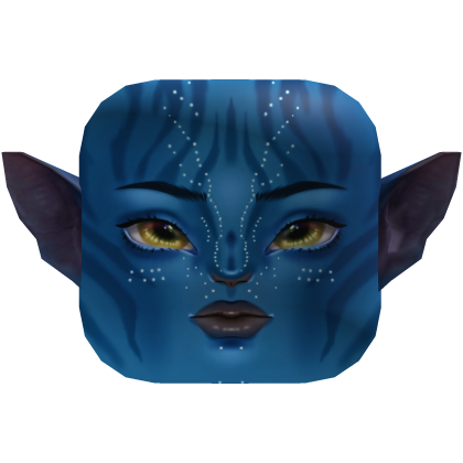 Avatar Jake Sully Blue Navi Male Alien Face 🌿  Roblox item