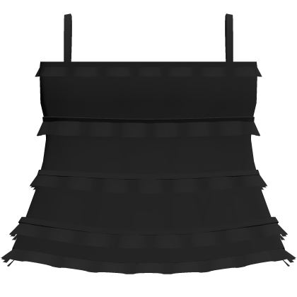 🐾 soft ruffle moe princess babydoll dress black Roblox item